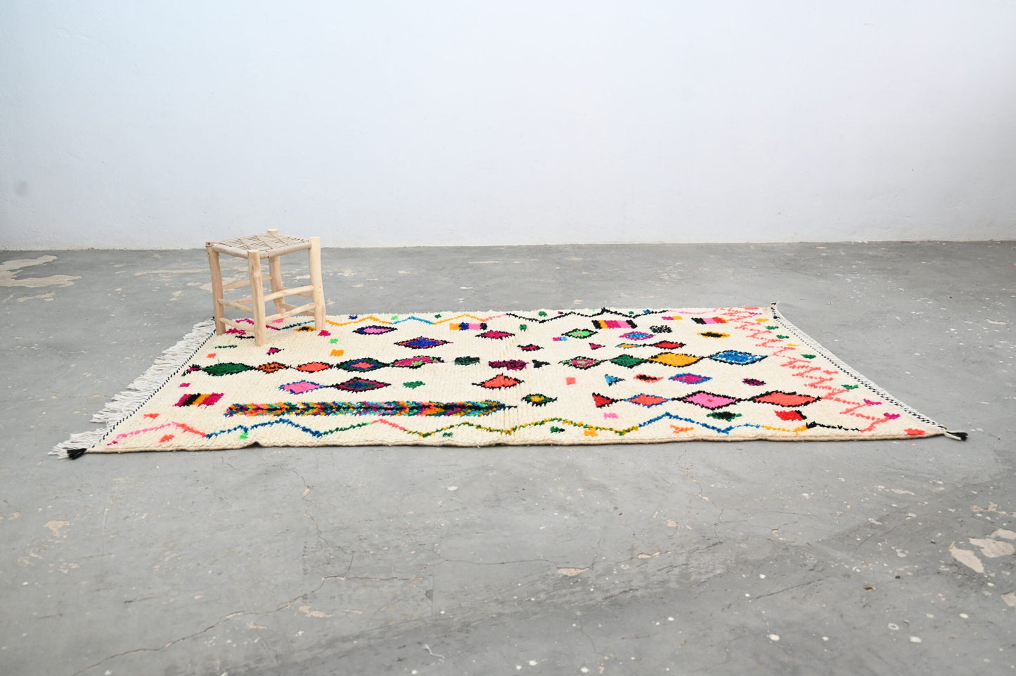 DecorBites™ Handmade Moroccan Azilal Rug 240x144cm