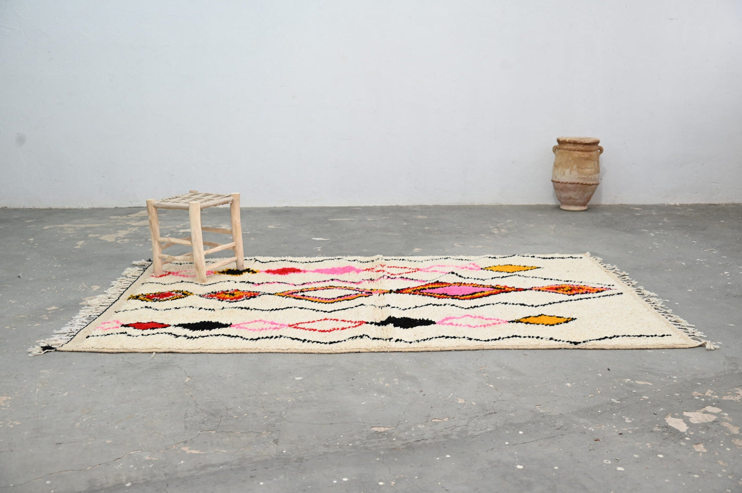 DecorBites™ Handmade Moroccan Azilal Rug 240x150cm