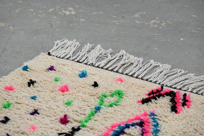 DecorBites™ Handmade Moroccan Azilal Rug - 241x140 cm