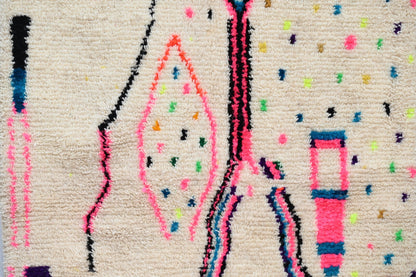 DecorBites™ Handmade Moroccan Azilal Rug - 241x140 cm