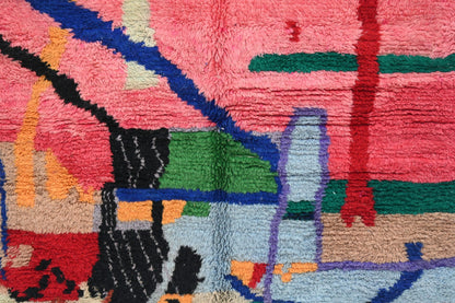 DecorBites™ Handmade Moroccan Azilal Rug - 244x147 cm
