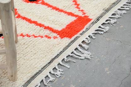 DecorBites™ Handmade Moroccan Azilal Rug - 245x141cm