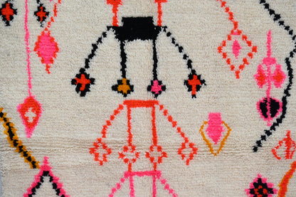DecorBites™ Handmade Moroccan Azilal Rug - 245x141cm