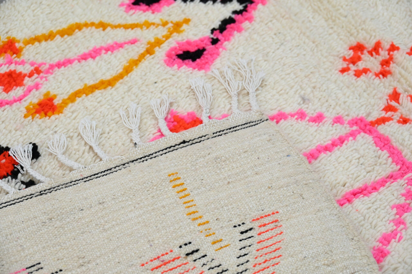 DecorBites™ Handmade Moroccan Azilal Rug - 245x141cm