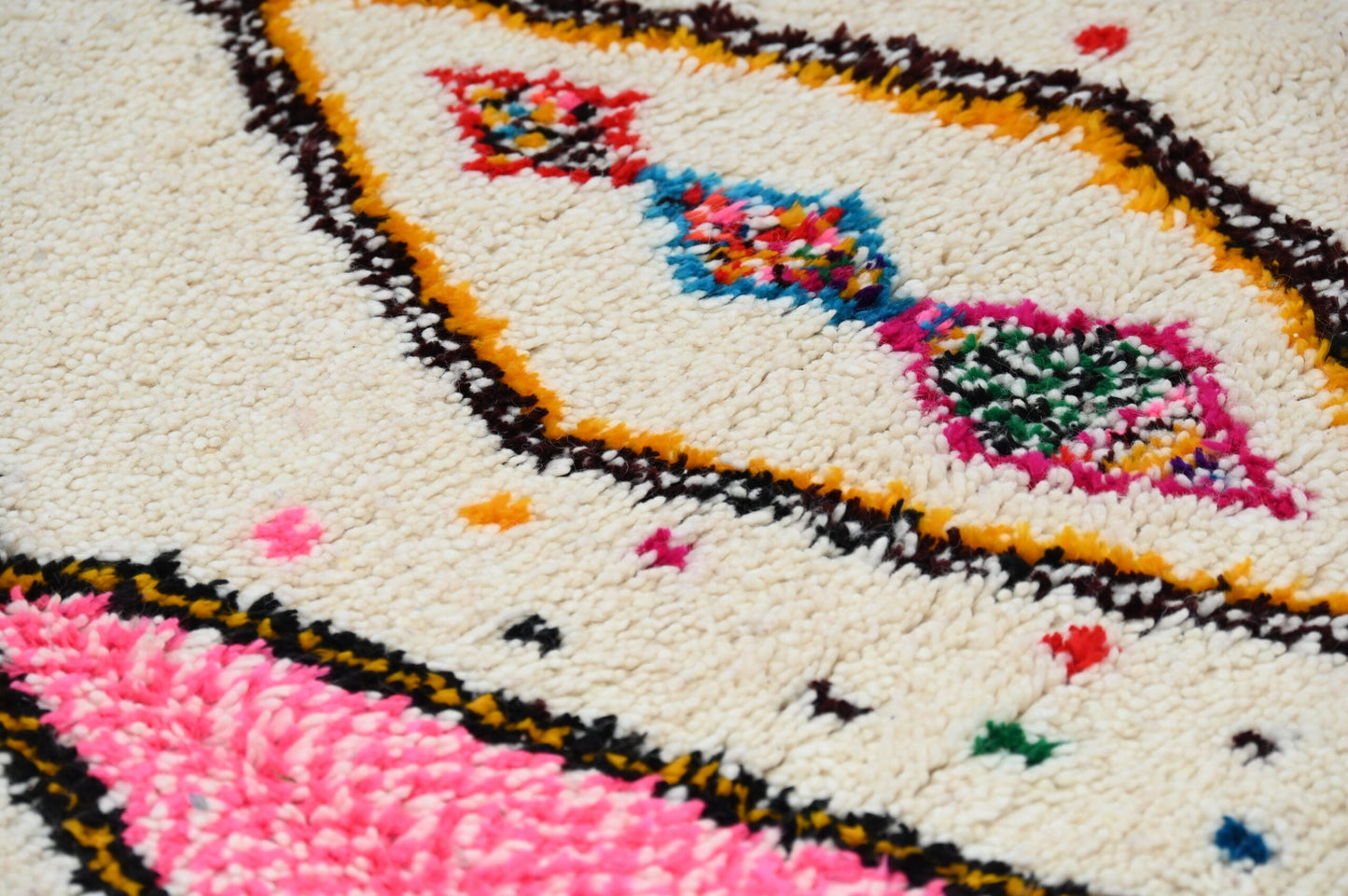 DecorBites™ Handmade Moroccan Azilal Rug - 245x146 cm