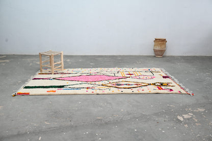 DecorBites™ Handmade Moroccan Azilal Rug - 245x146 cm