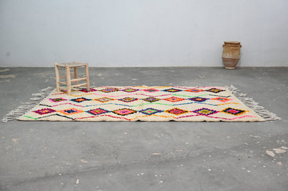DecorBites™ Handmade Moroccan Azilal Rug 246x142cm