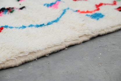 DecorBites™ Handmade Moroccan Azilal Rug - 247x141 cm
