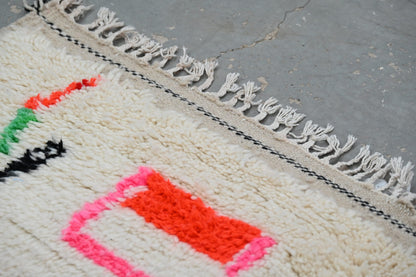 DecorBites™ Handmade Moroccan Azilal Rug - 247x141 cm