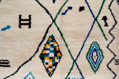 DecorBites™ Handmade Moroccan Azilal Rug - 250x141 cm