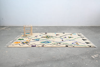 DecorBites™ Handmade Moroccan Azilal Rug - 250x141 cm