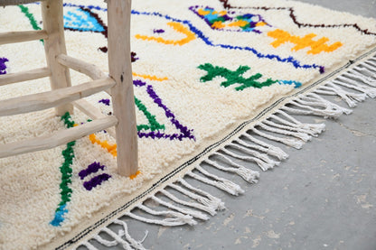 DecorBites™ Handmade Moroccan Azilal Rug - 250x141 cm