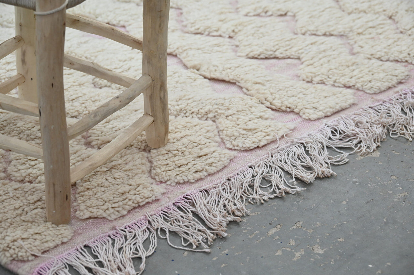 DecorBites™ Handmade Moroccan Azilal Rug - 250x143cm