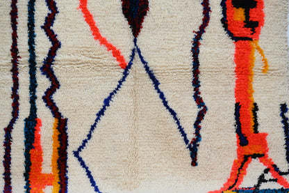 DecorBites™ Handmade Moroccan Azilal Rug - 250x145 cm