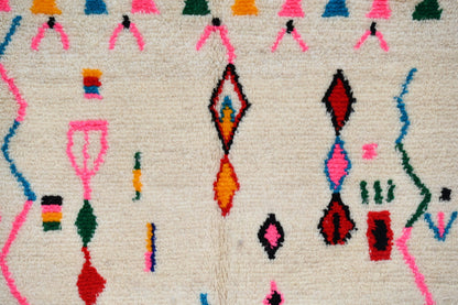 DecorBites™ Handmade Moroccan Azilal Rug 250x145 cm.