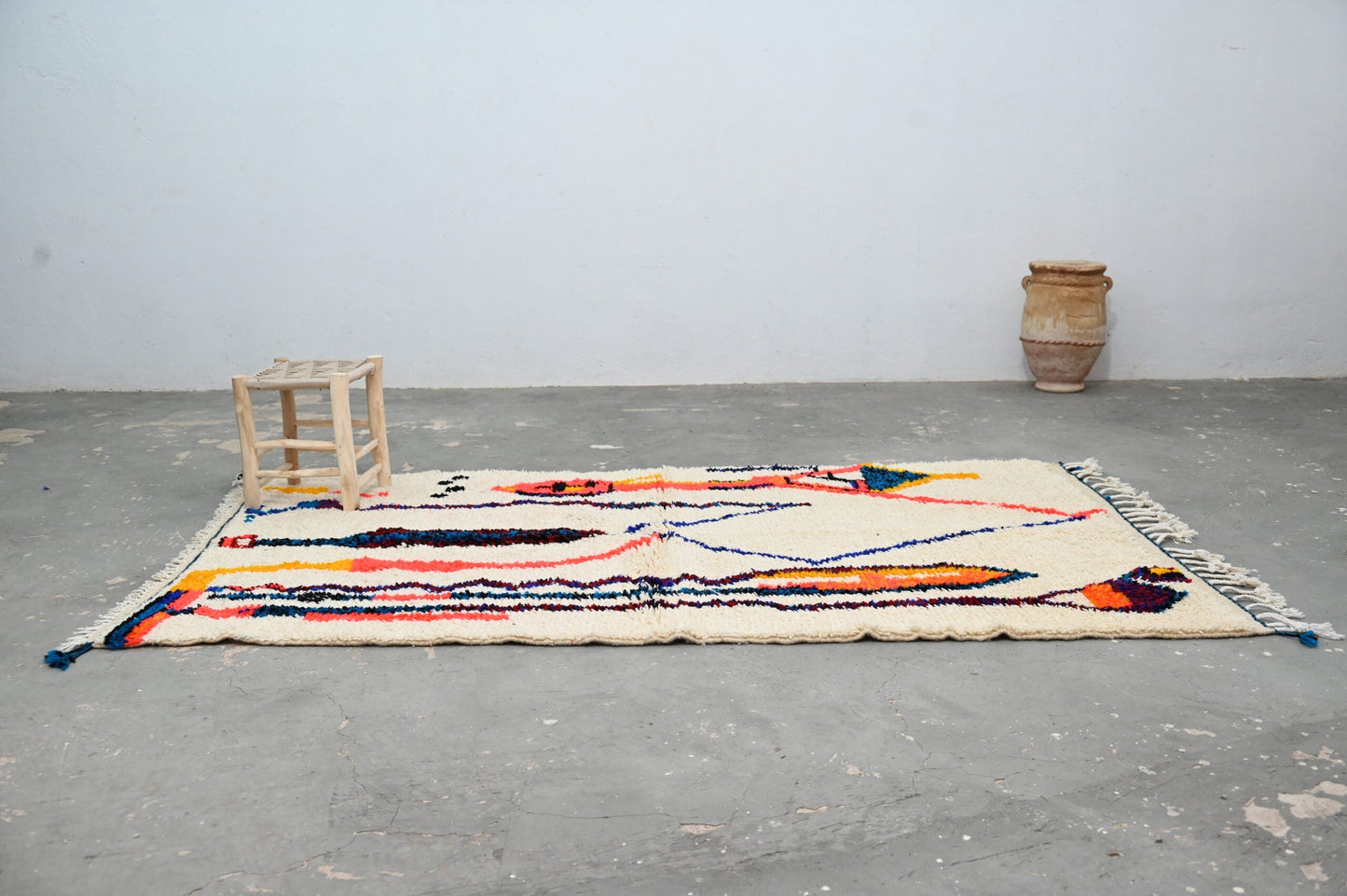 DecorBites™ Handmade Moroccan Azilal Rug - 250x145 cm