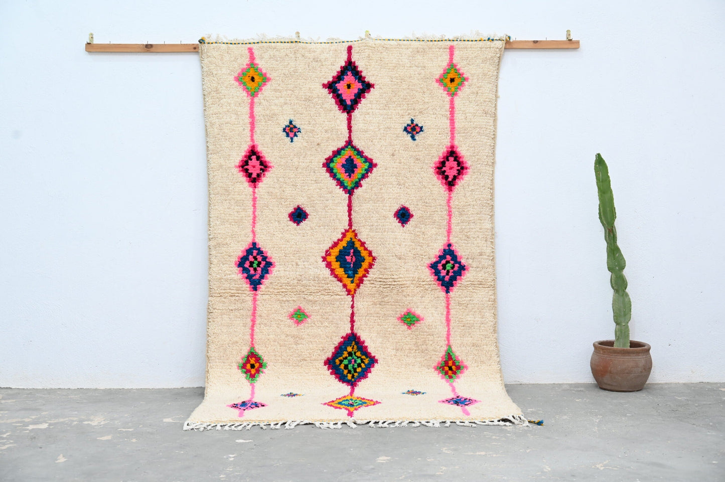DecorBites™ Handmade Moroccan Azilal Rug - 250x148 cm