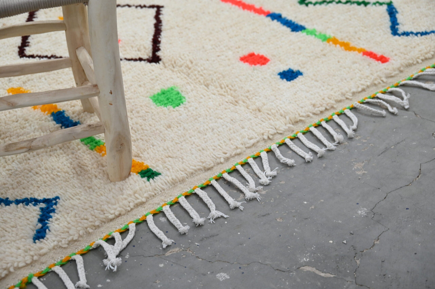 DecorBites™ Handmade Moroccan Azilal Rug 253x150 cm