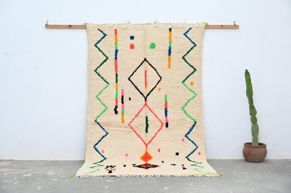 DecorBites™ Handmade Moroccan Azilal Rug 253x150 cm