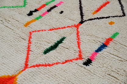 DecorBites™ Handmade Moroccan Azilal Rug 253x150 cm