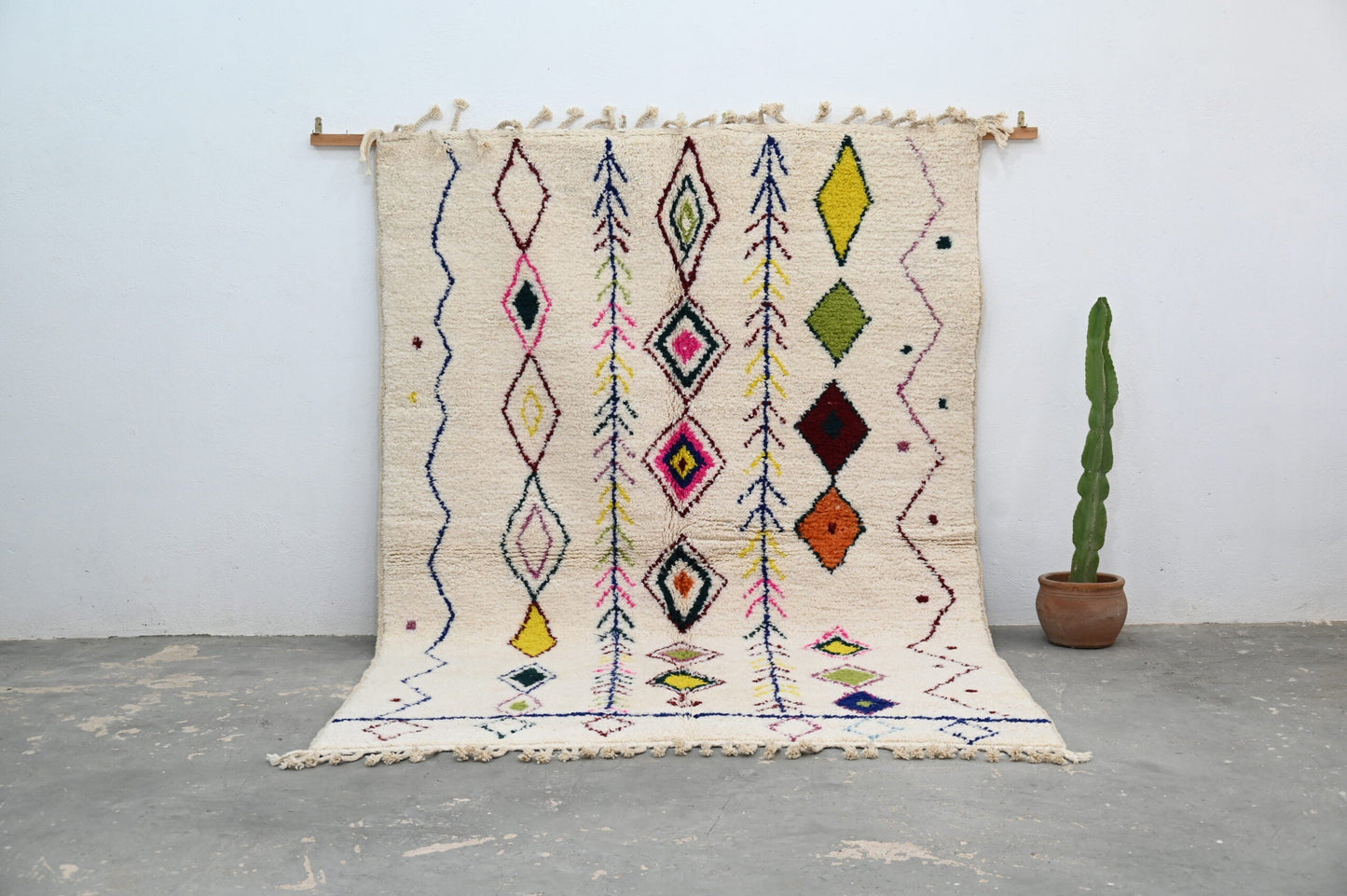 DecorBites™ Handmade Moroccan Azilal Rug 293x206cm