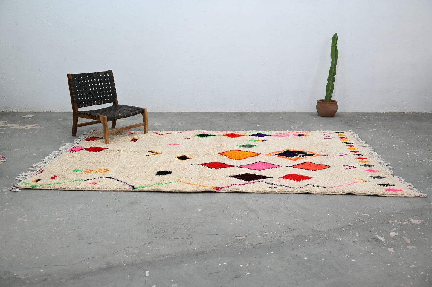 DecorBites™ Handmade Moroccan Azilal Rug 309x195cm
