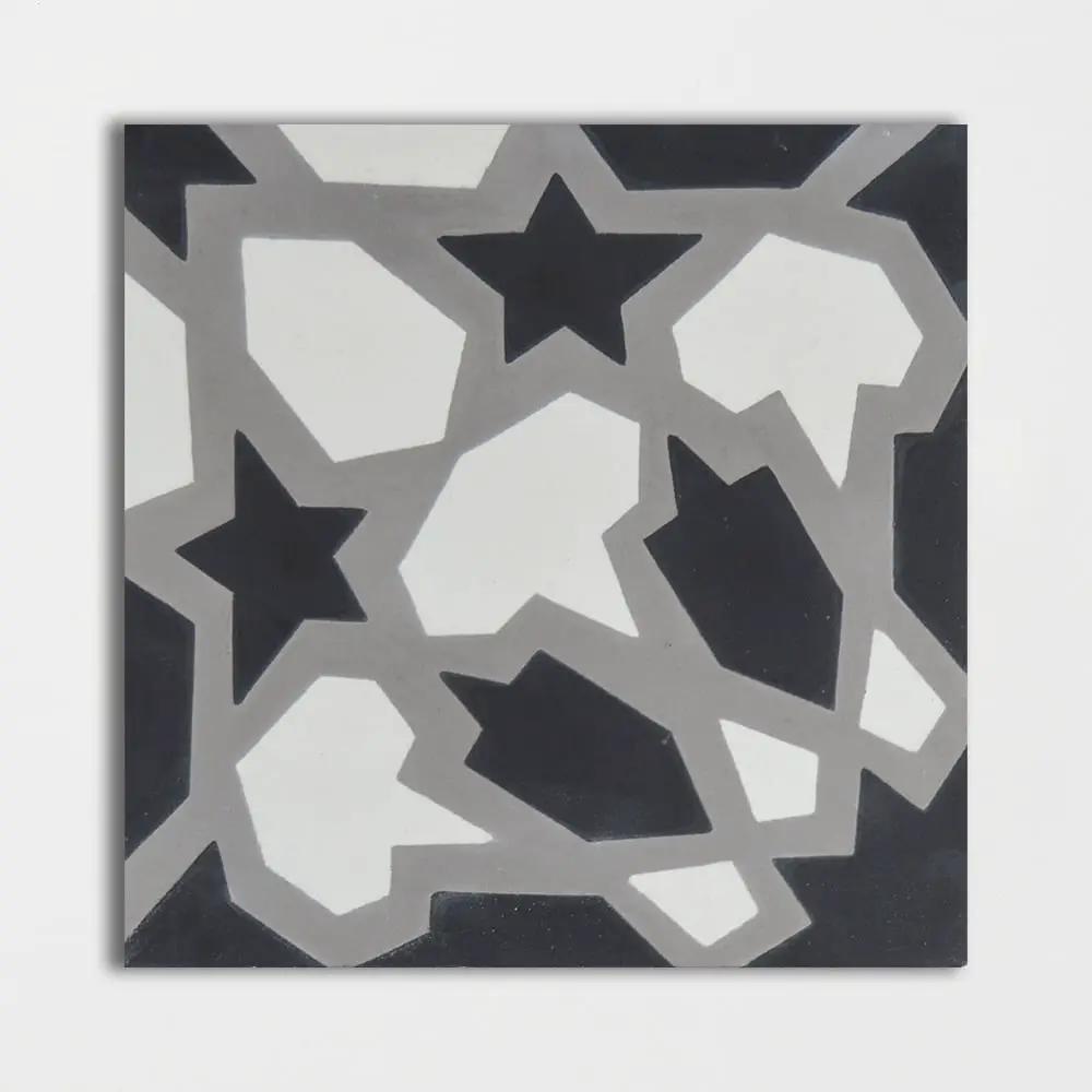 Handmade Stella Honed Cement Tiles 8x8