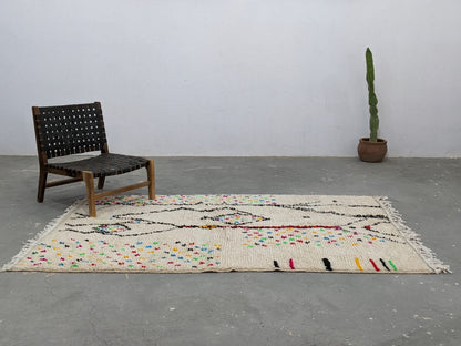 DecorBites™ Handwoven Moroccan Azilal Rug 234x147 cm