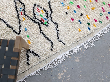 DecorBites™ Handwoven Moroccan Azilal Rug 234x147 cm