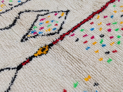 DecorBites™ Handwoven Moroccan Azilal Rug 234x147 cm
