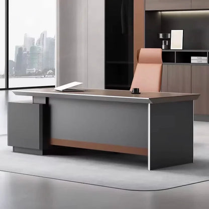 Elgin · Modern L-Shaped Executive Desk