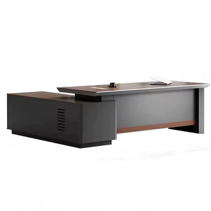 Elgin · Modern L-Shaped Executive Desk