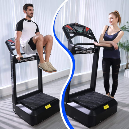 Rovix Heavy-Duty 400LBS Whole Body Vibration Plate Workout Machine (SAK57390)