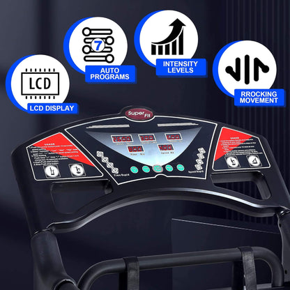 Rovix Heavy-Duty 400LBS Whole Body Vibration Plate Workout Machine (SAK57390)