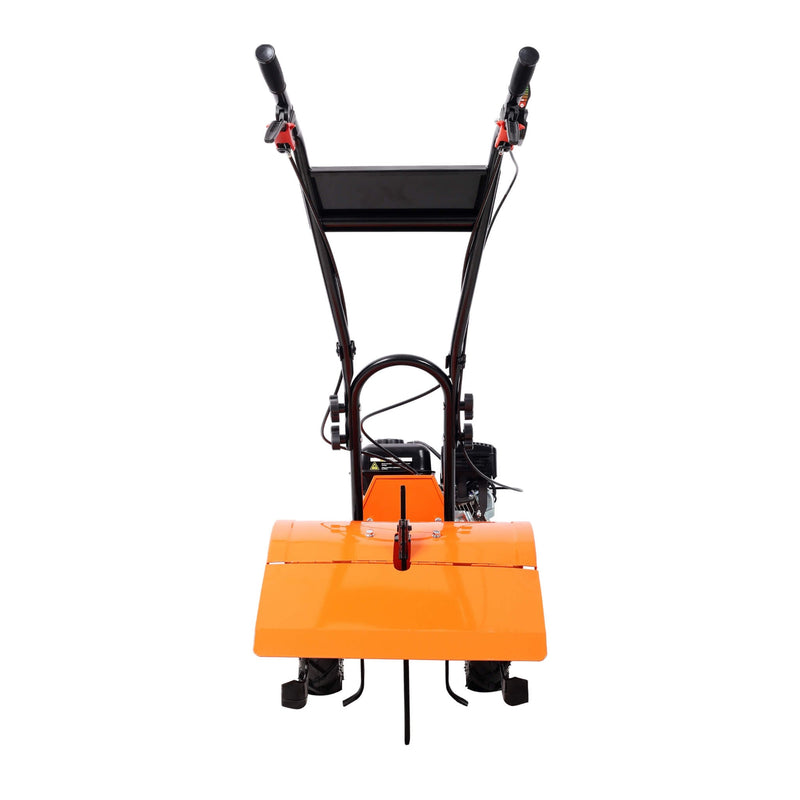 Heavy-Duty 7HP 212CC Rear Tine Power Tiller Gas Engine Garden Cultivator, 20 Inch (SAK83179)