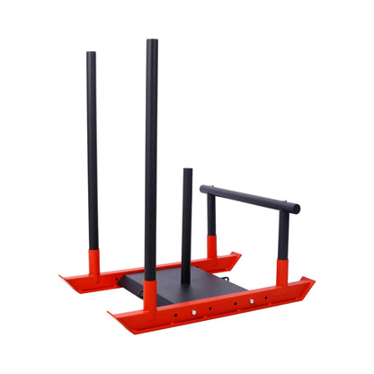 Heavy-Duty Iron Weight Strength Fitness Training Sled For Muscle Building (SAK36721)