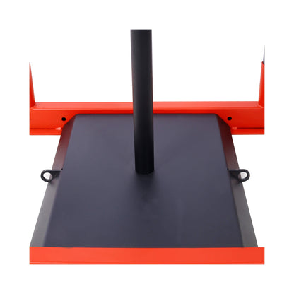 Heavy-Duty Iron Weight Strength Fitness Training Sled For Muscle Building (SAK36721)