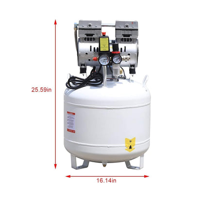 Heavy-Duty Oil-Free Portable Air Compressor, 10 GAL (SAK58378)
