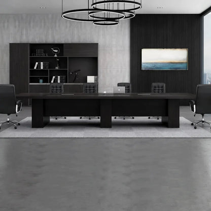 Hendley · Black Conference Room Table