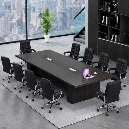 Hendley · Black Conference Room Table