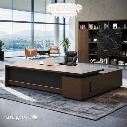 Hershey · Modern L-Shaped Executive Desk