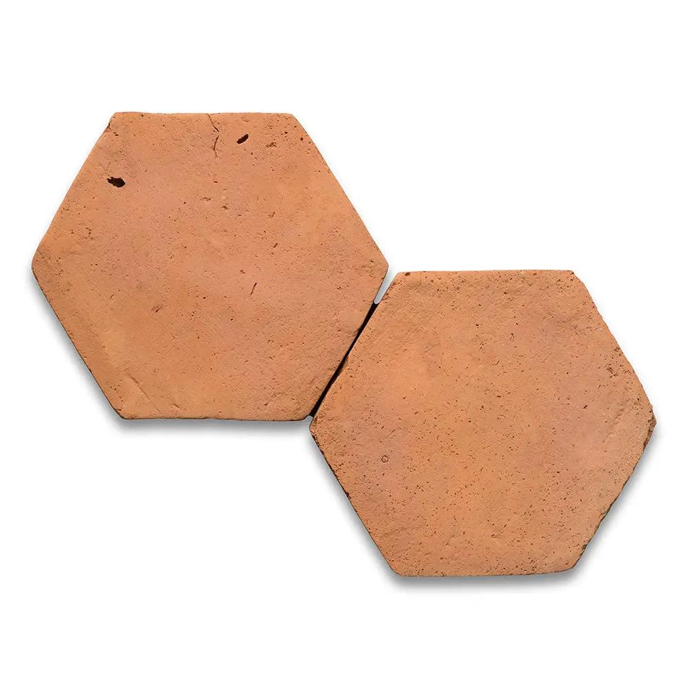 Hexagono Natural Hexagon Terracotta Tiles 6x6