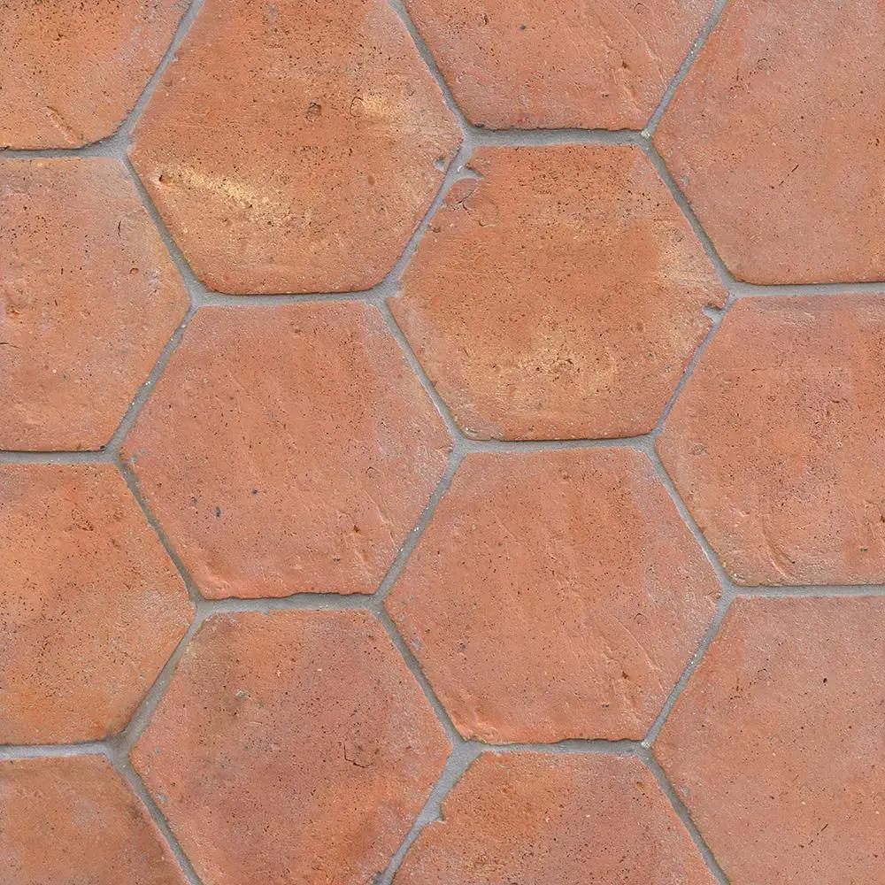 Hexagono Natural Hexagon Terracotta Tiles 6x6