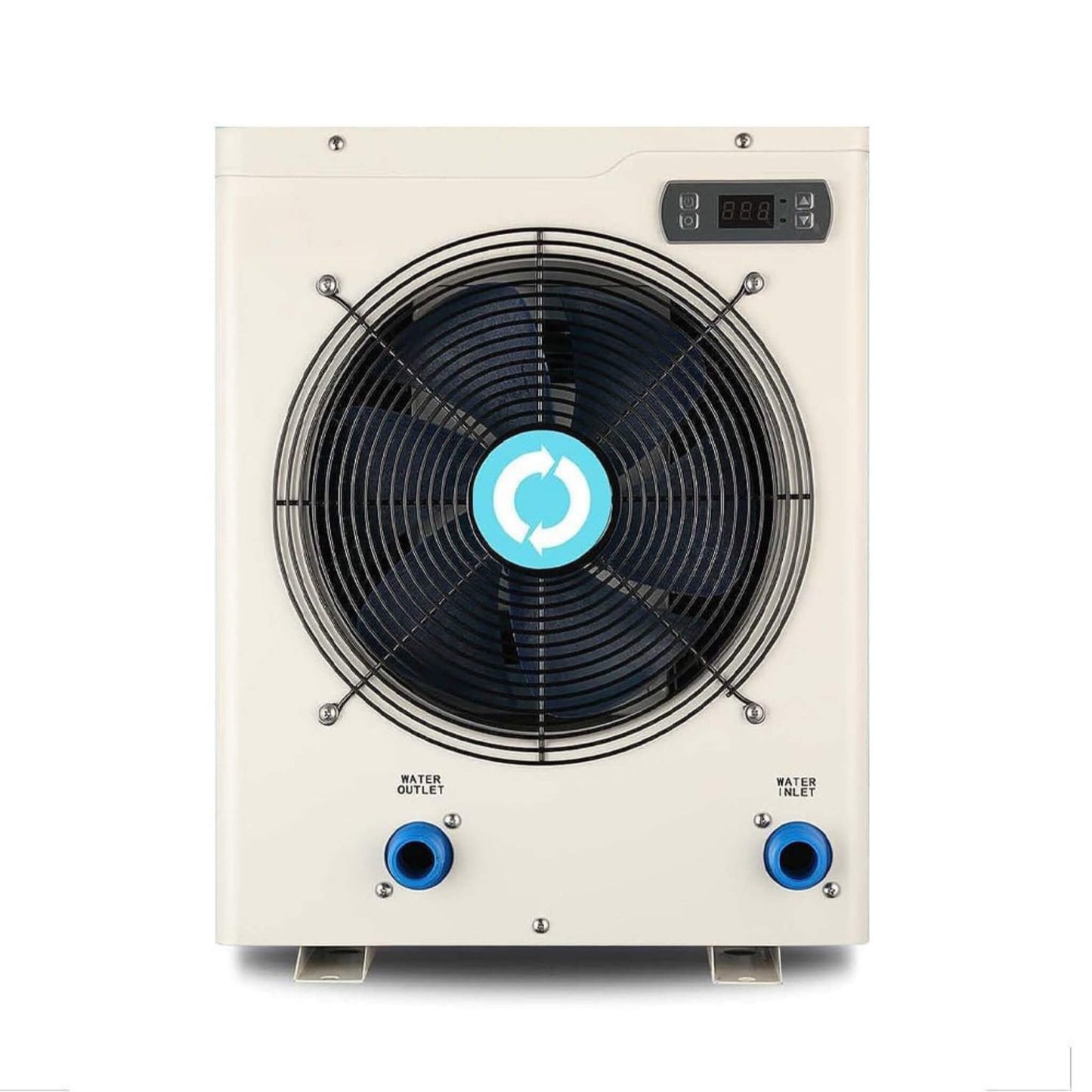 High-Output Electric Swimming Pool Heater Pump For Above And Inground Pools, 4000 Gallons (SAK51482)