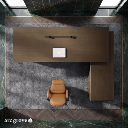 Hiley · Modern L-Shaped Executive Desk