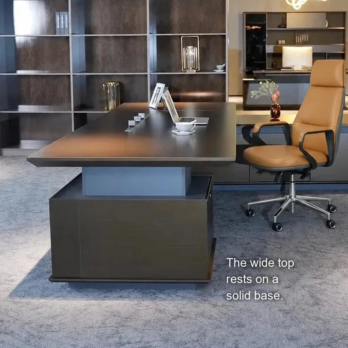 Hiley · Modern L-Shaped Executive Desk