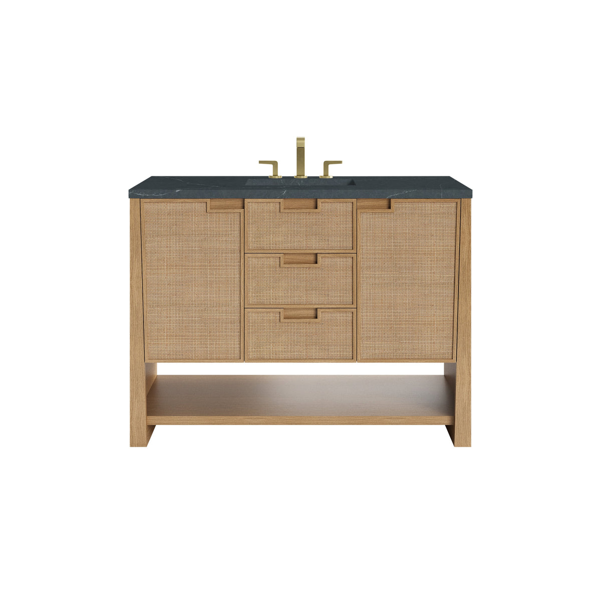 James Martin Solene 48" Single Bathroom Vanity, Seaside Oak