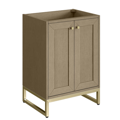 James Martin Chianti 24" Single Bathroom Vanity, Walnut Whisper