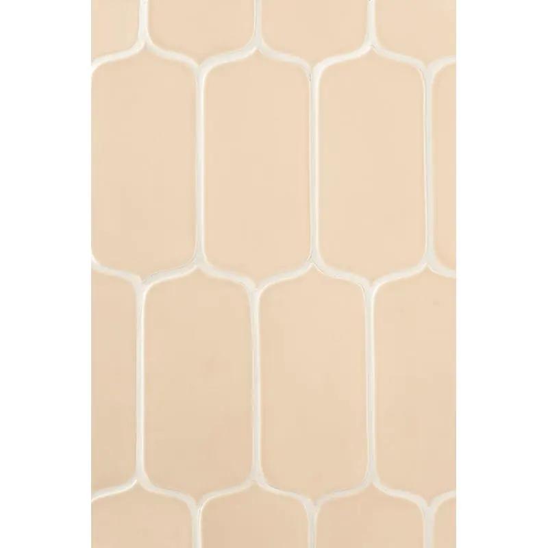 Caramel Glossy Tear Field Ceramic Tiles 3 5/8x8