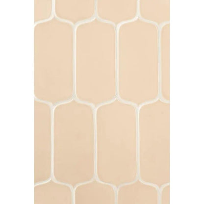 Caramel Glossy Tear Field Ceramic Tiles 3 5/8x8